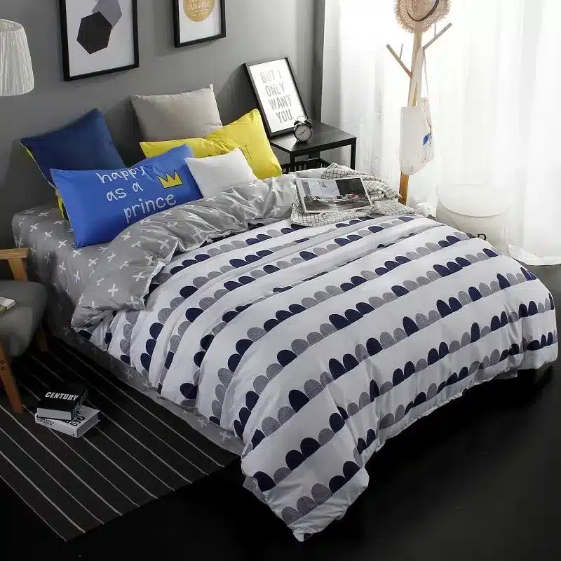 Autumn bed 2017 New duvet cover set dinosaur bedding set duvet cover AB side bed set printing flat sheet super king bedclothes 60
