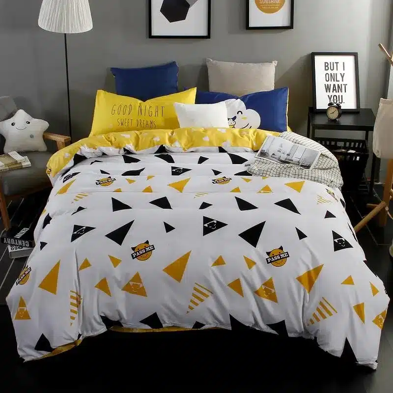 Autumn bed 2017 New duvet cover set dinosaur bedding set duvet cover AB side bed set printing flat sheet super king bedclothes 68