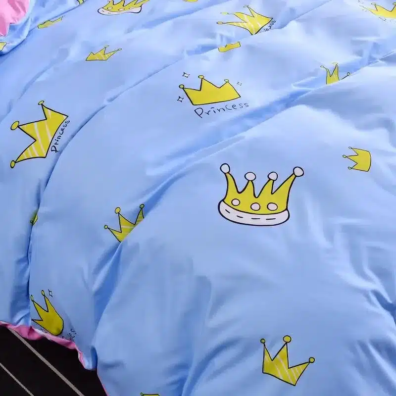 Autumn bed 2017 New duvet cover set dinosaur bedding set duvet cover AB side bed set printing flat sheet super king bedclothes 167