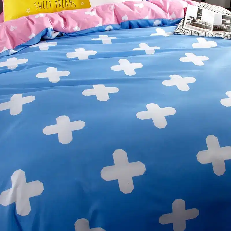 Autumn bed 2017 New duvet cover set dinosaur bedding set duvet cover AB side bed set printing flat sheet super king bedclothes 181