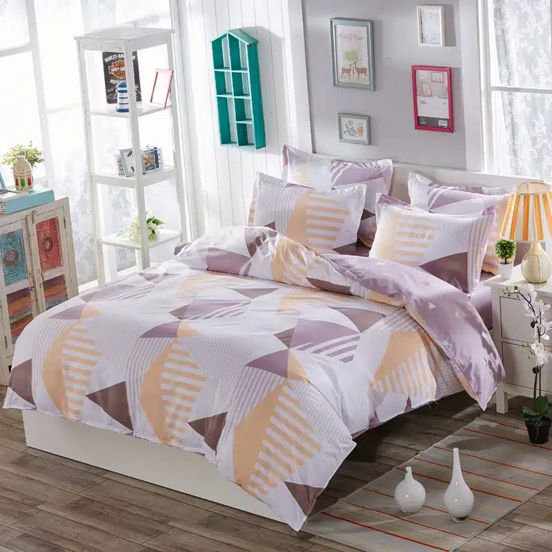 Black rose bedding set Rose Heart duvet cover 3 or 4pcs/set Summer bed set white bedclothes Flora flat sheet daisy kid bedlinen 14