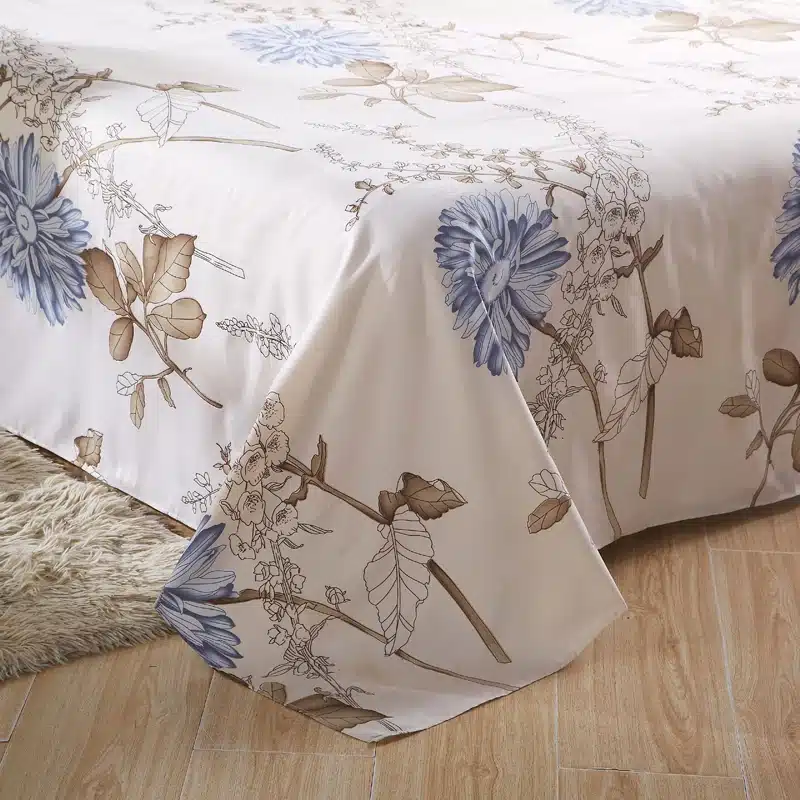 Black rose bedding set Rose Heart duvet cover 3 or 4pcs/set Summer bed set white bedclothes Flora flat sheet daisy kid bedlinen 27