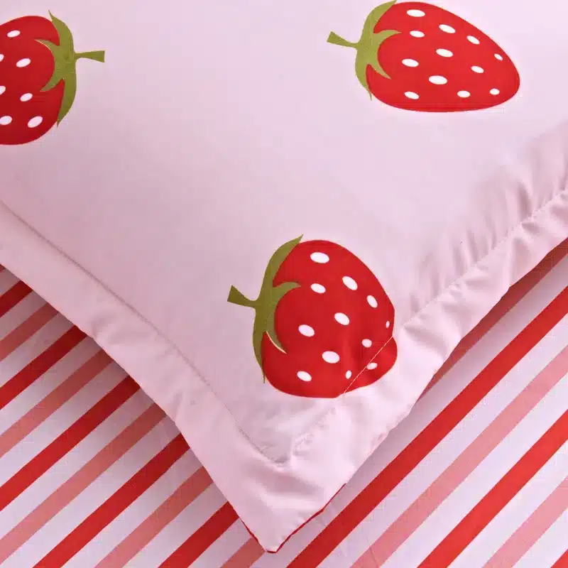 Black rose bedding set Rose Heart duvet cover 3 or 4pcs/set Summer bed set white bedclothes Flora flat sheet daisy kid bedlinen 101