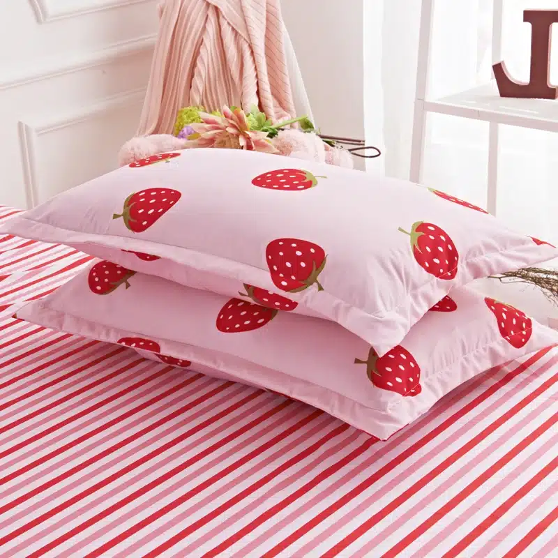 Black rose bedding set Rose Heart duvet cover 3 or 4pcs/set Summer bed set white bedclothes Flora flat sheet daisy kid bedlinen 100