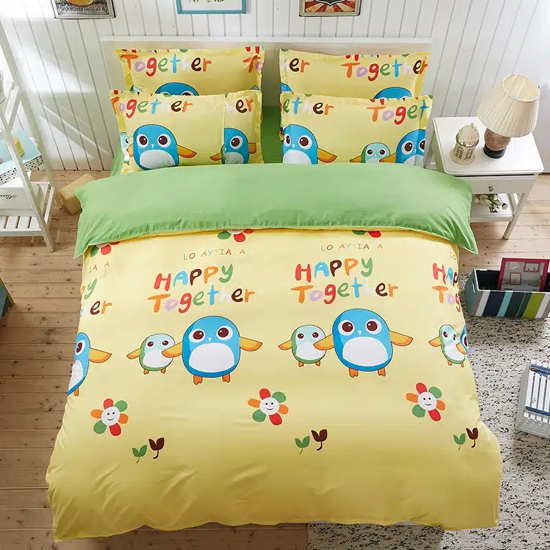 Black rose bedding set Rose Heart duvet cover 3 or 4pcs/set Summer bed set white bedclothes Flora flat sheet daisy kid bedlinen 110