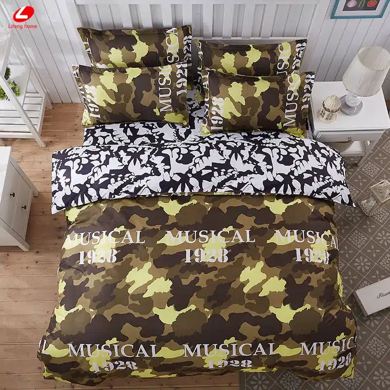Black rose bedding set Rose Heart duvet cover 3 or 4pcs/set Summer bed set white bedclothes Flora flat sheet daisy kid bedlinen 129