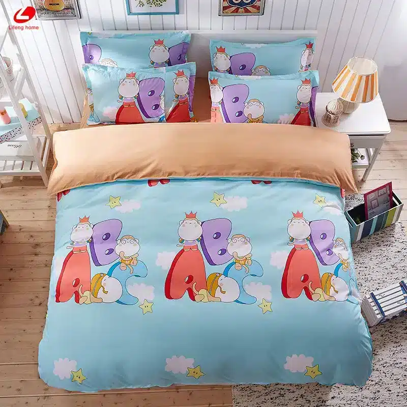 Black rose bedding set Rose Heart duvet cover 3 or 4pcs/set Summer bed set white bedclothes Flora flat sheet daisy kid bedlinen 140