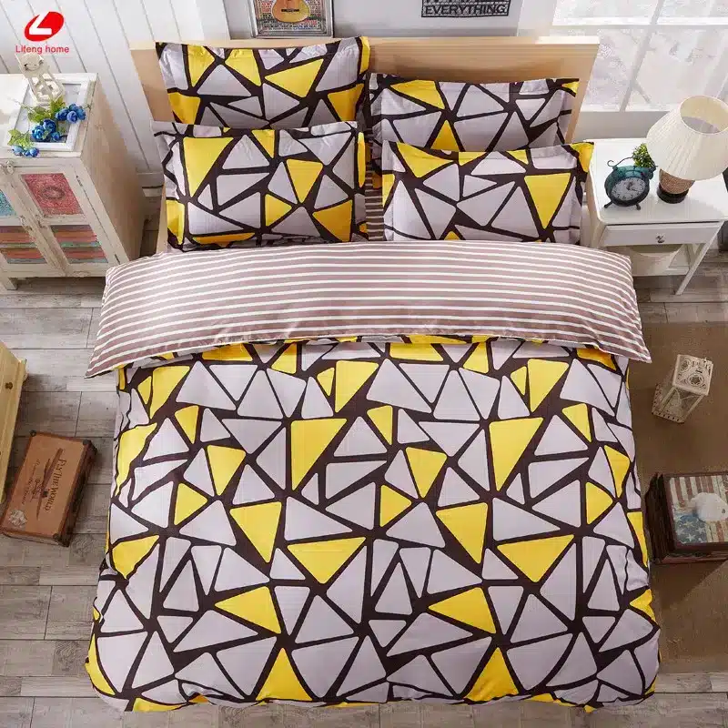 Black rose bedding set Rose Heart duvet cover 3 or 4pcs/set Summer bed set white bedclothes Flora flat sheet daisy kid bedlinen 147
