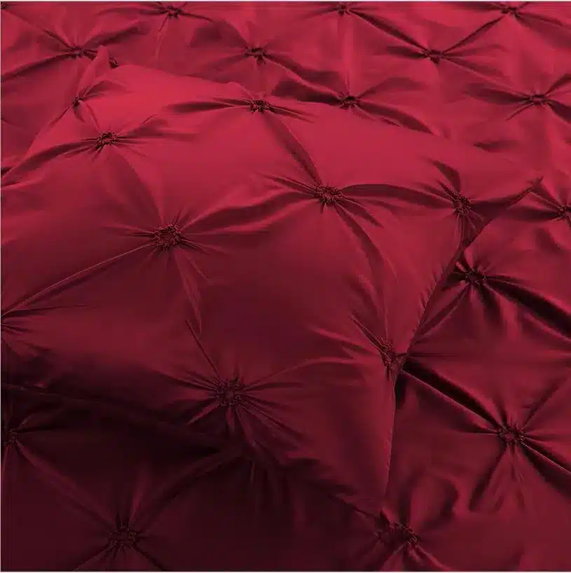 Pink Hand-made Bedding Set King Queen Size 4pcs Luxury Solid Color Satin Silk/Cotton Bed Set Duvet Cover Bed Linen Home Textile 11