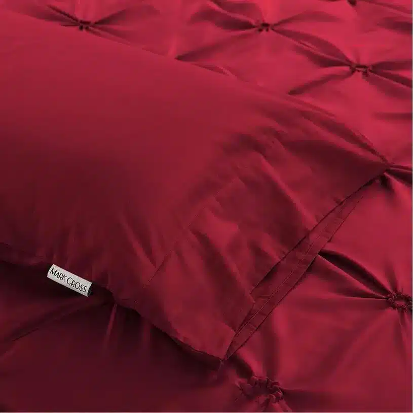 Pink Hand-made Bedding Set King Queen Size 4pcs Luxury Solid Color Satin Silk/Cotton Bed Set Duvet Cover Bed Linen Home Textile 12