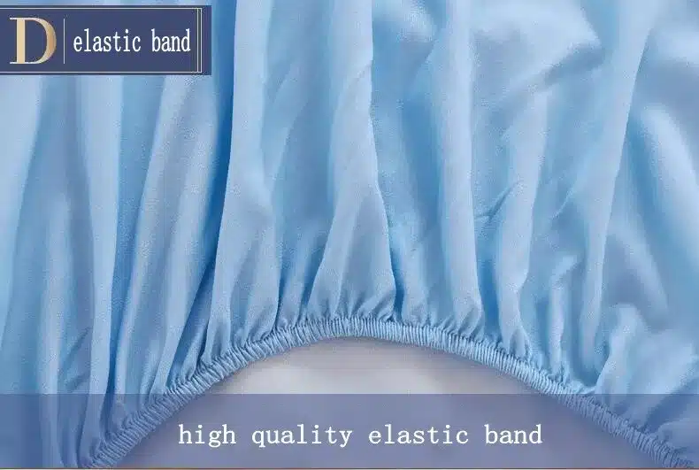 Terry Waterproof Mattress Cover /Mattress Protector Cover For Bed Wetting And Bed Bug Breathable Bed Sheet with an elastic band 8