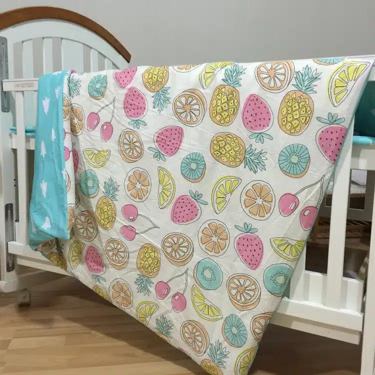 adamant ant 3 Pcs Cotton Crib Bed Linen Kit Cartoon Baby Bedding Set Includes Pillowcase Bed Sheet Duvet Cover Without Filler 15