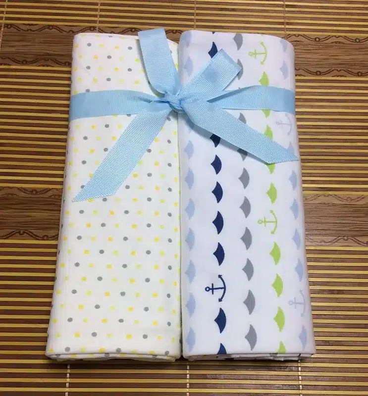 2pcs/pack102x76cm newborn Baby bed sheets 100%knitted cotton super soft crib sheet baby bedding infant cot bed sheets Boys girls 1