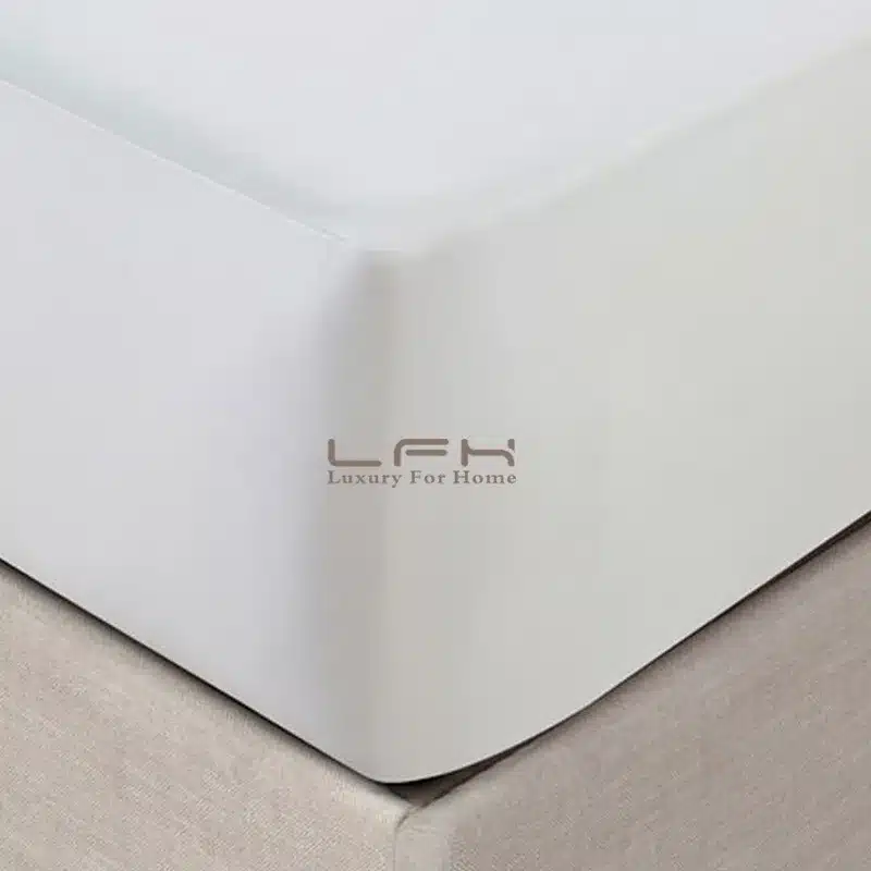 LFH 120X200cm Smooth Mattress Pad Cover 100% Waterproof Mattress Protector Fitted Sheet Style Bed Sheet Easy to Clean 20