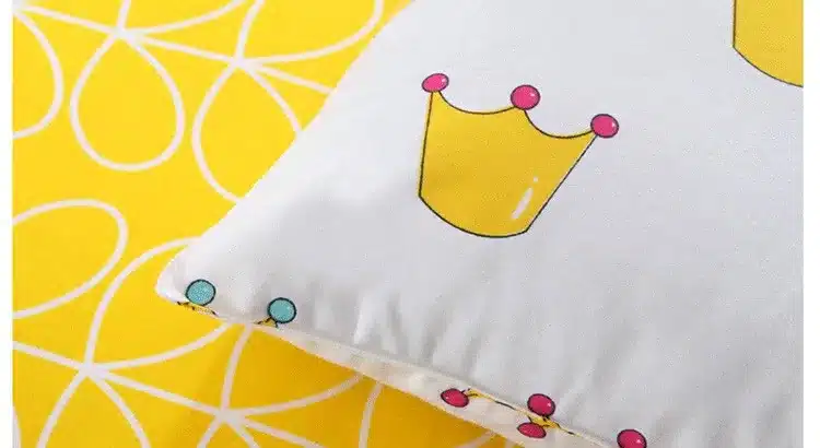 5Pcs Baby Bedding Set For Crib Newborn Baby Bed Linens For Girl Boy Detachable Cot Sheet Quilt Pillow Including The Filling 9