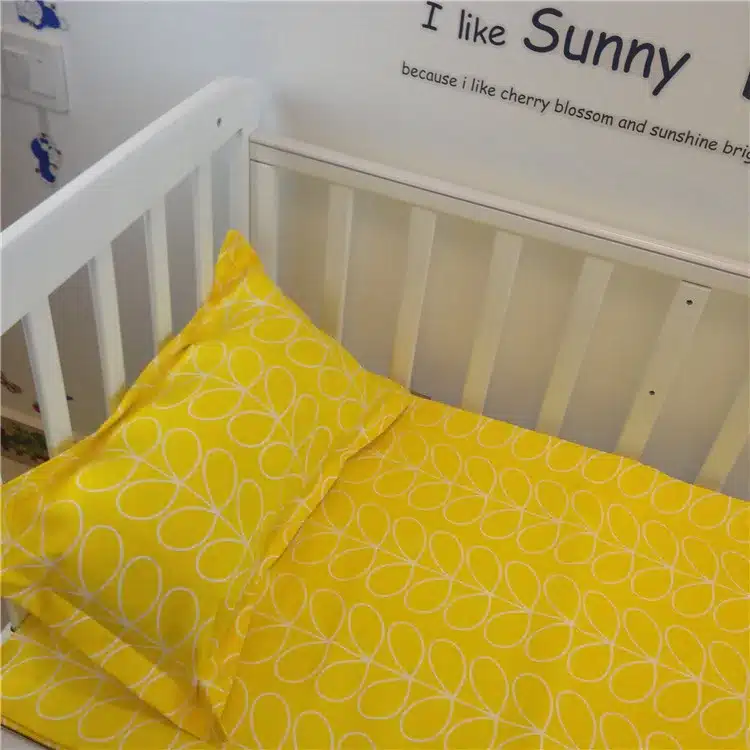 Free shipping New Arrived Hot Ins crib bed linen 2pcs baby Bedding set include pillow case+bed sheet without filling 17