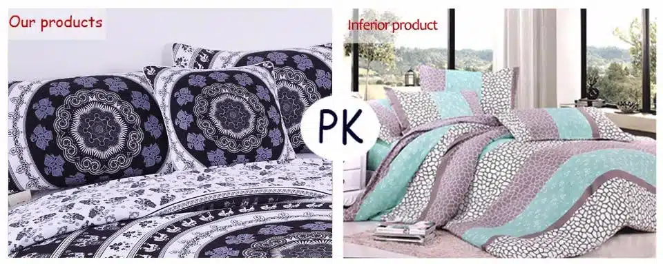 BeddingOutlet Bohemia Bedding Set Vanitas Modern Bedclothes Indian Home Black and White Printed Quilt Cover with Pioowcases 4Pcs 15