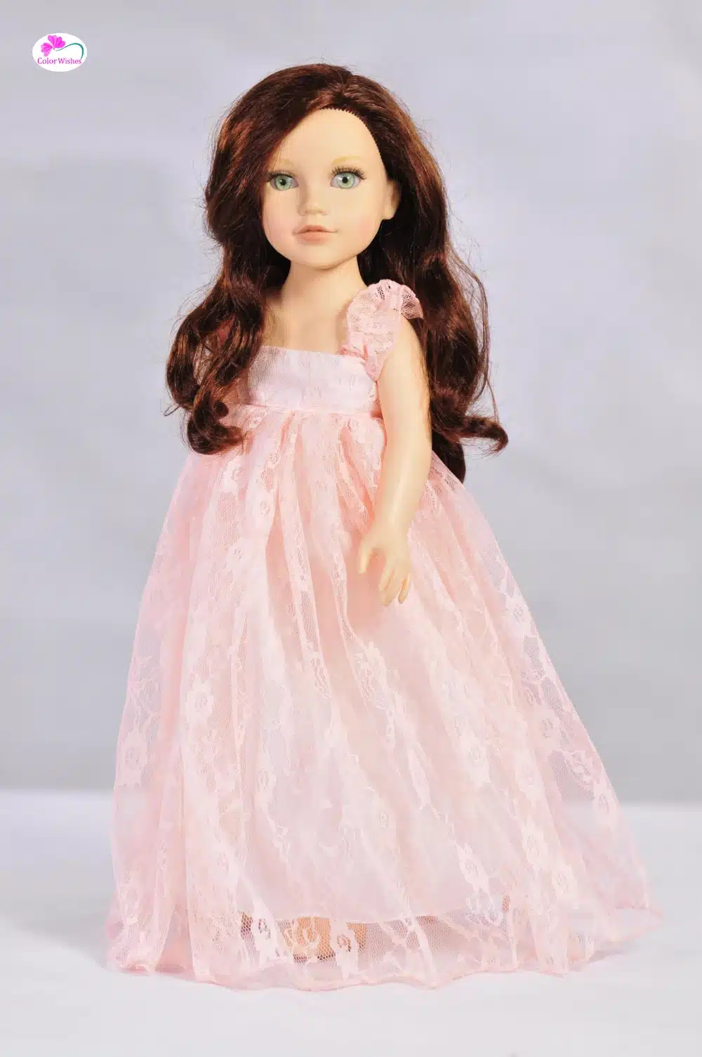plaid dress Clothes for dolls fits 45 cm American Girl doll and Zapf baby born doll 7