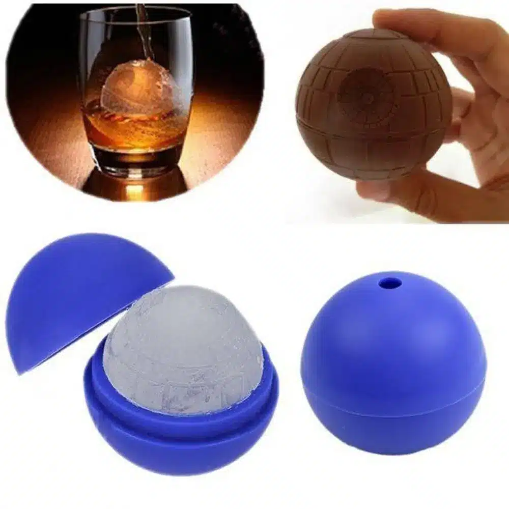 9pcs Star War Ice Cube Trays Silicone Ice Mold Death Star Ice Mold Ice Form Candy Silicone Molds Darth Vader Yoda Master 15