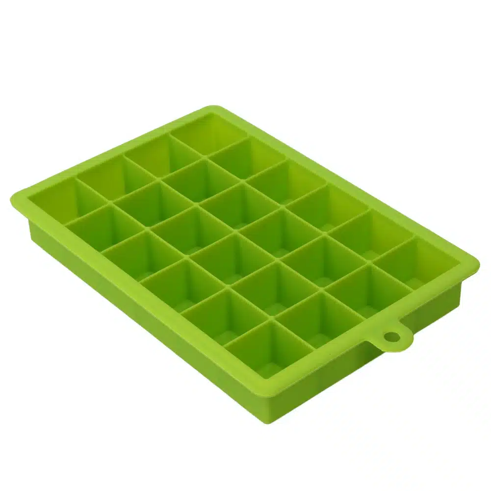 DIY Silicone Ice Cube Mold Square Shape Ice mold 24 Cube Ice Tray Fruit Ice Cream Maker Kitchen Bar Drinking Accessories 5 Color 21