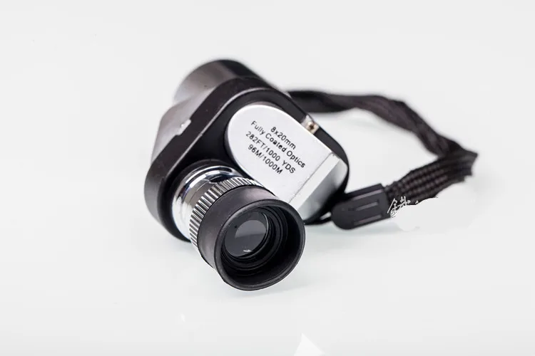 Single pass telescope 8 times spy mini portable HD telescope high outdoor small infrared night vision 5