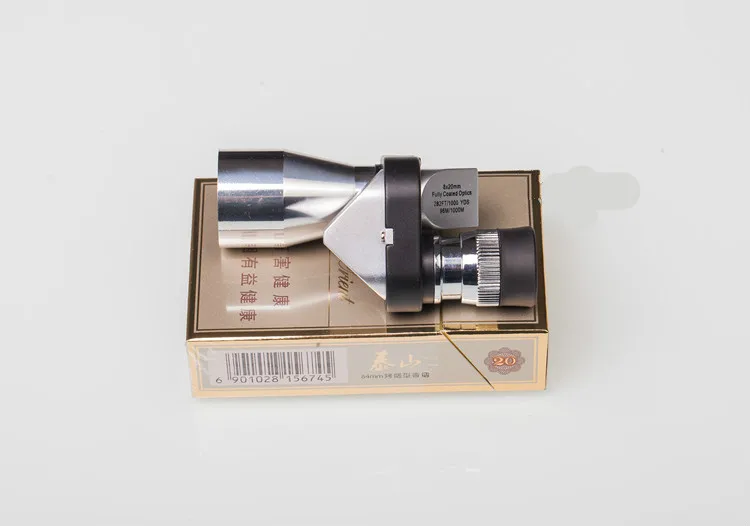 Single pass telescope 8 times spy mini portable HD telescope high outdoor small infrared night vision 8