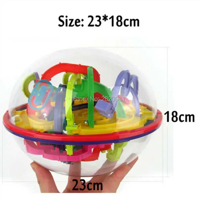 299 steps 3D magical intellect maze ball ,IQ balance logic ability perplexus magnetic toys,training tools smart challenge game 12
