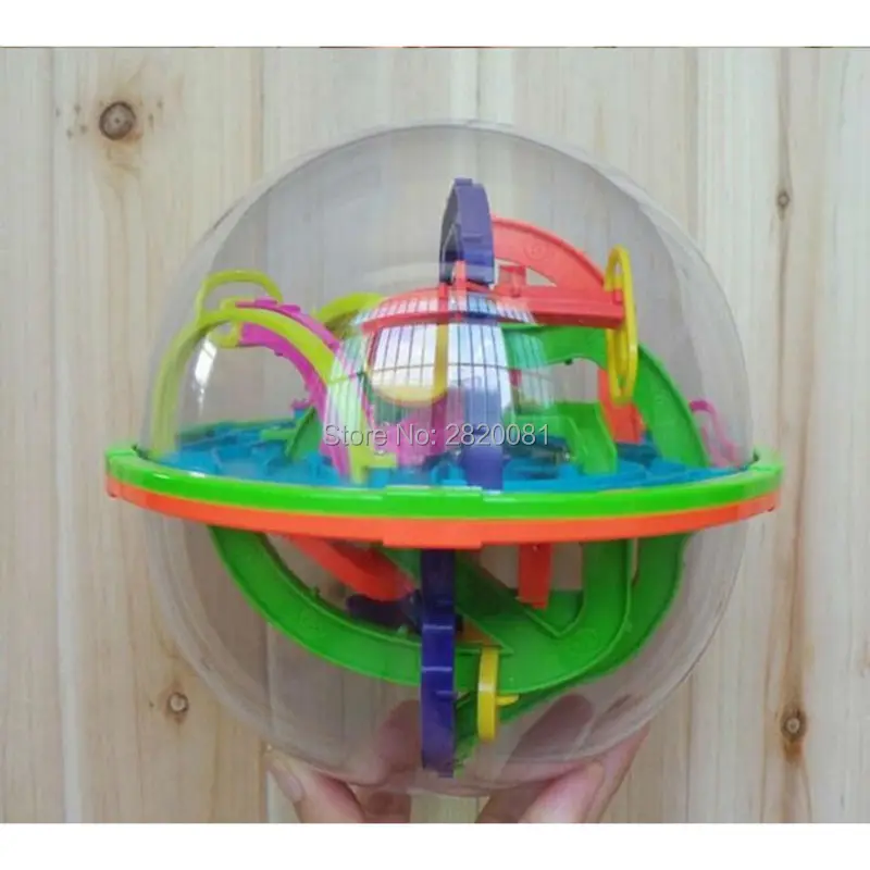 299 steps 3D magical intellect maze ball ,IQ balance logic ability perplexus magnetic toys,training tools smart challenge game 17
