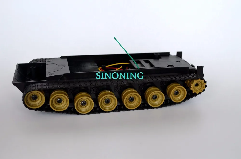 Cheap Robot tank Chassis platform DIY Chassis Smart track huanqi for Arduino SINONING SN700 1