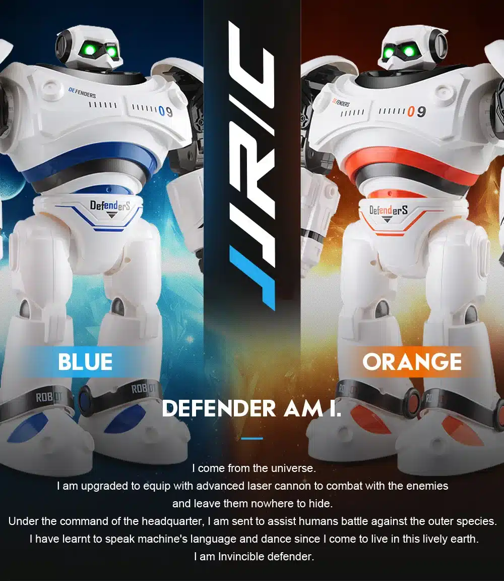 New English RC smart robot toy R-1 Infrared Slide Walk Shoot Dance Intelligent remote control Battle droid kids toy vs 775849 20