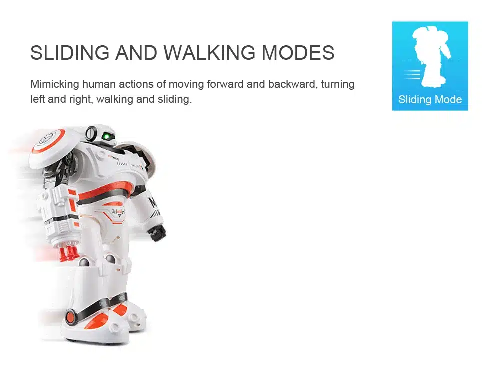 New English RC smart robot toy R-1 Infrared Slide Walk Shoot Dance Intelligent remote control Battle droid kids toy vs 775849 28