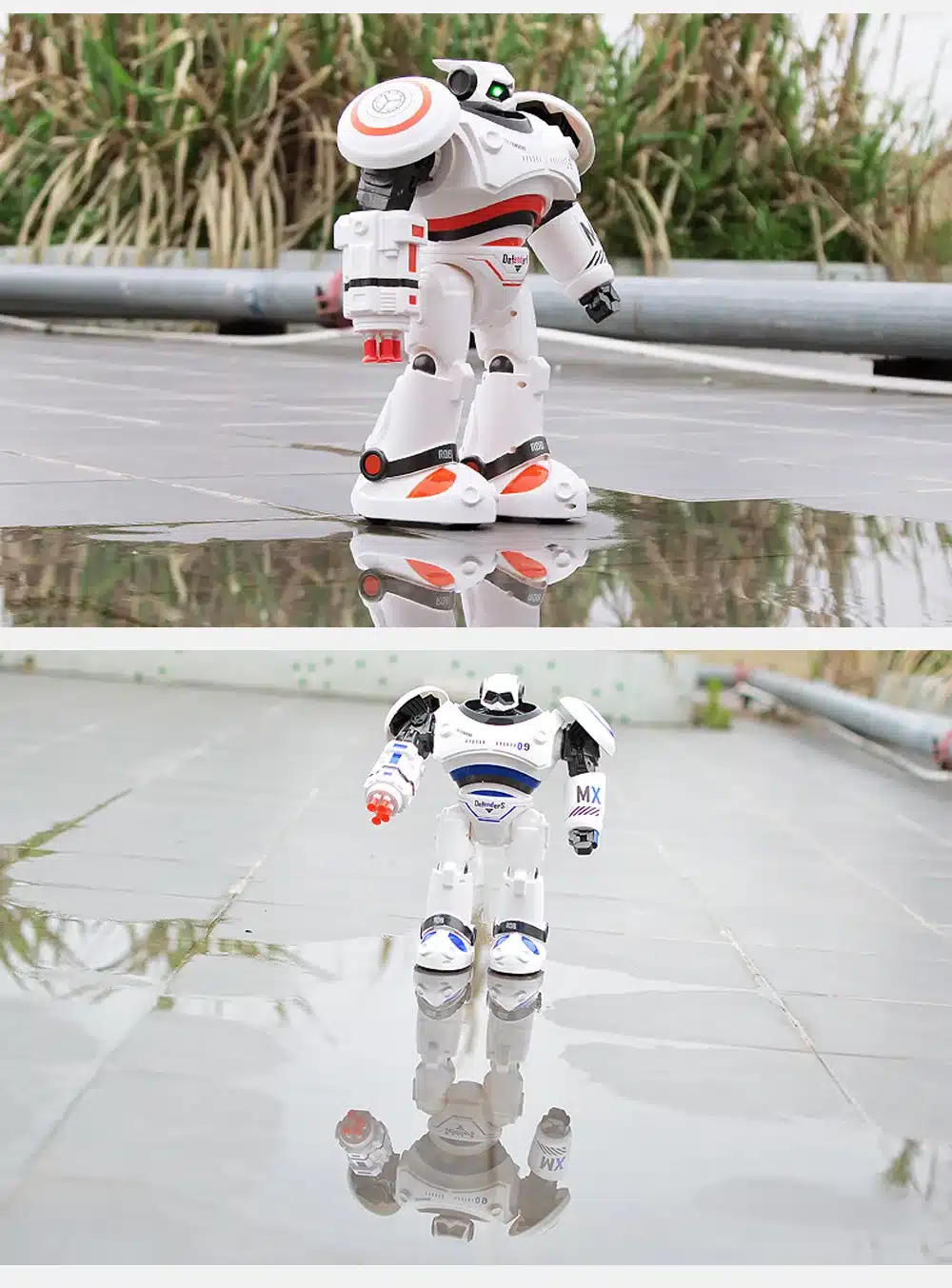 New English RC smart robot toy R-1 Infrared Slide Walk Shoot Dance Intelligent remote control Battle droid kids toy vs 775849 33