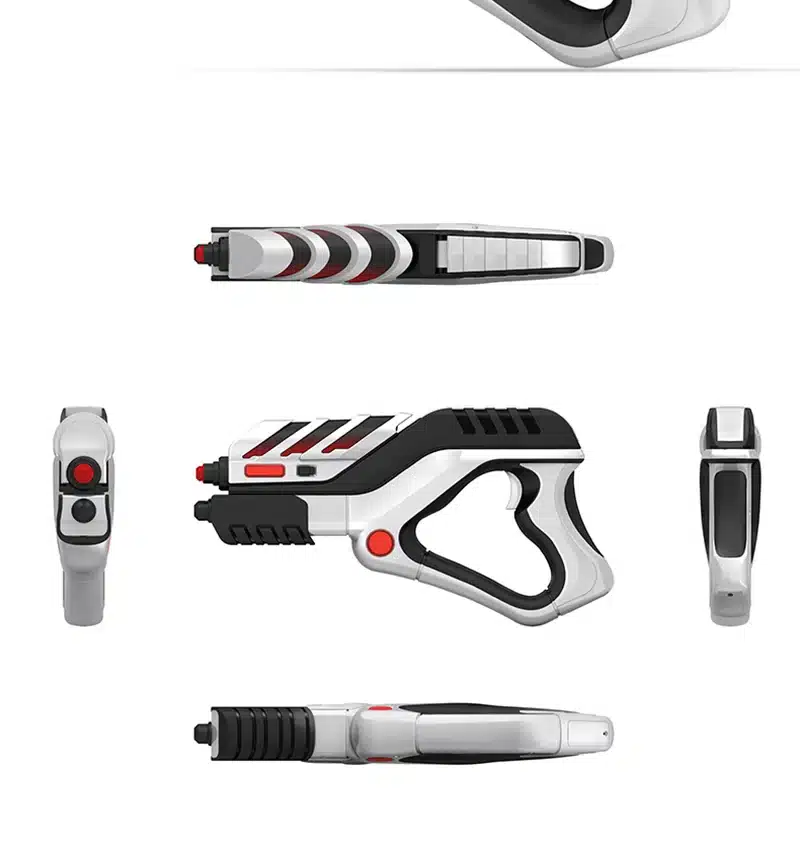 2017 Newest Portable Bluetooth AR-Gun VR AR Game Gun controllers AR Toy Game Gun with 3D AR Games for iPhone Android Smart Phone 9