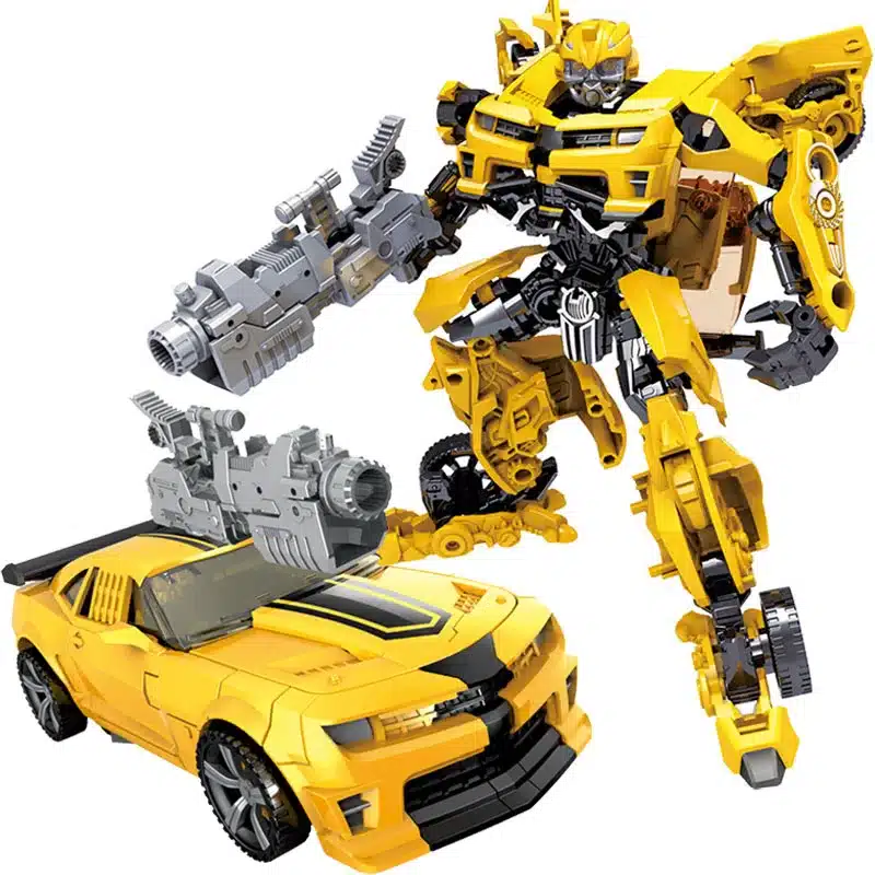 Children Robot Toy Transformation Anime Series Action Figure Toy 2 Size Robot Car ABS Plastic Model Action Figure Toy for Child 4