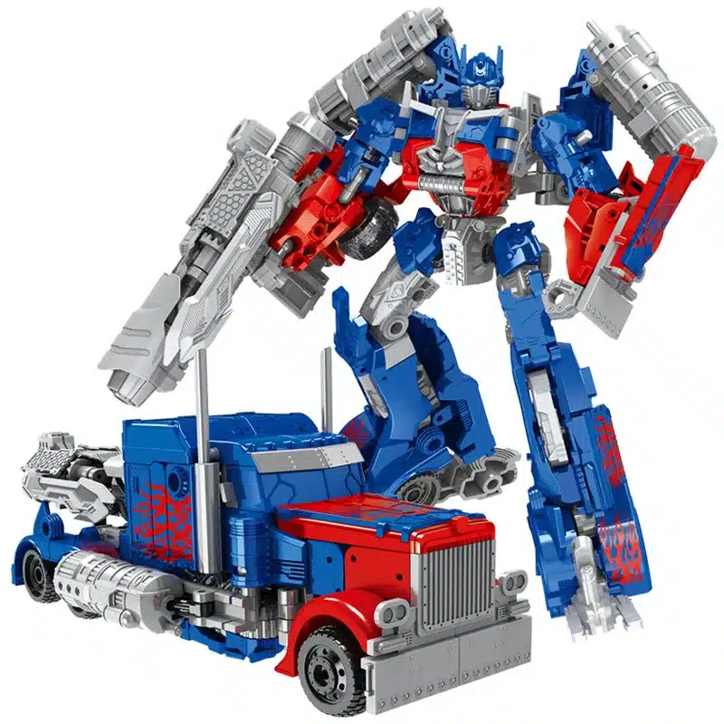 Children Robot Toy Transformation Anime Series Action Figure Toy 2 Size Robot Car ABS Plastic Model Action Figure Toy for Child 8