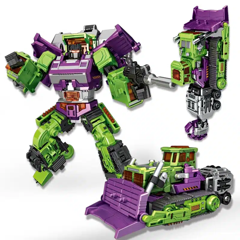 [Yamala] New Transformation Robot Toys Ko Version Gt Scraper Forklift excavator Action Figures Robot Toys 9