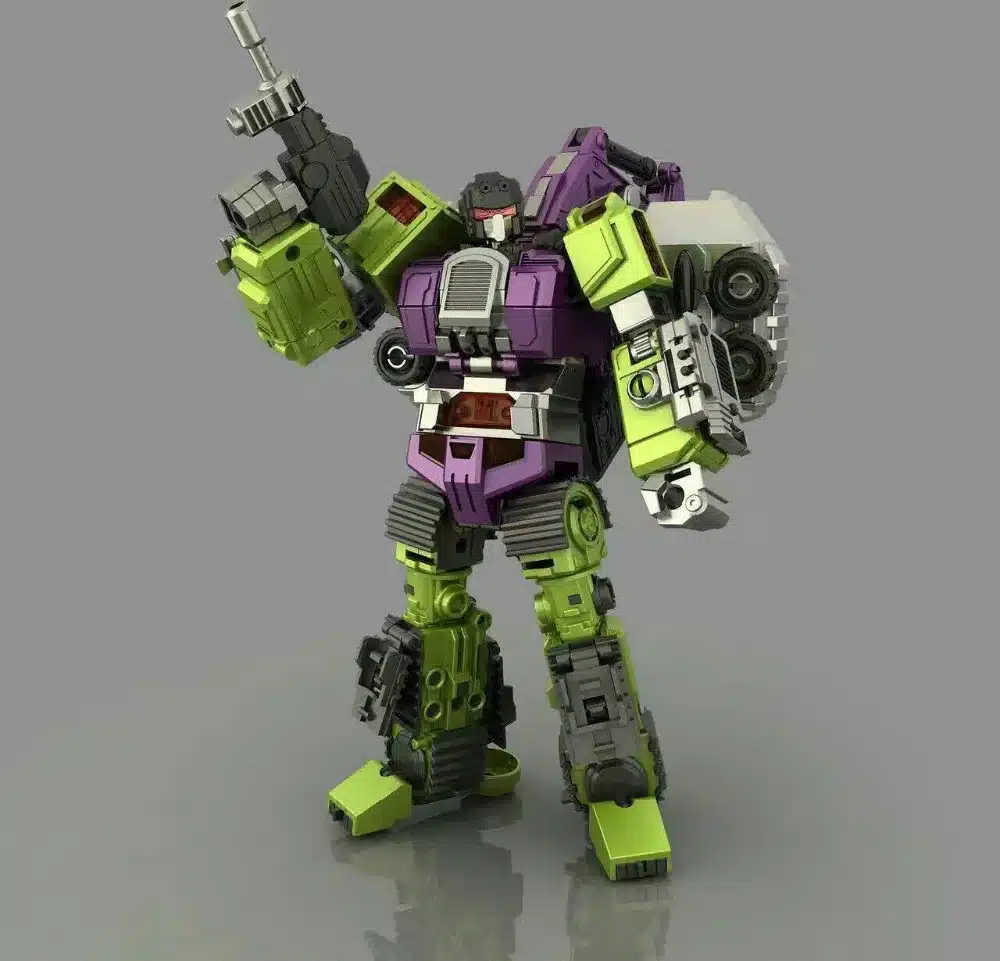 [Yamala] New Transformation Robot Toys Ko Version Gt Scraper Forklift excavator Action Figures Robot Toys 14