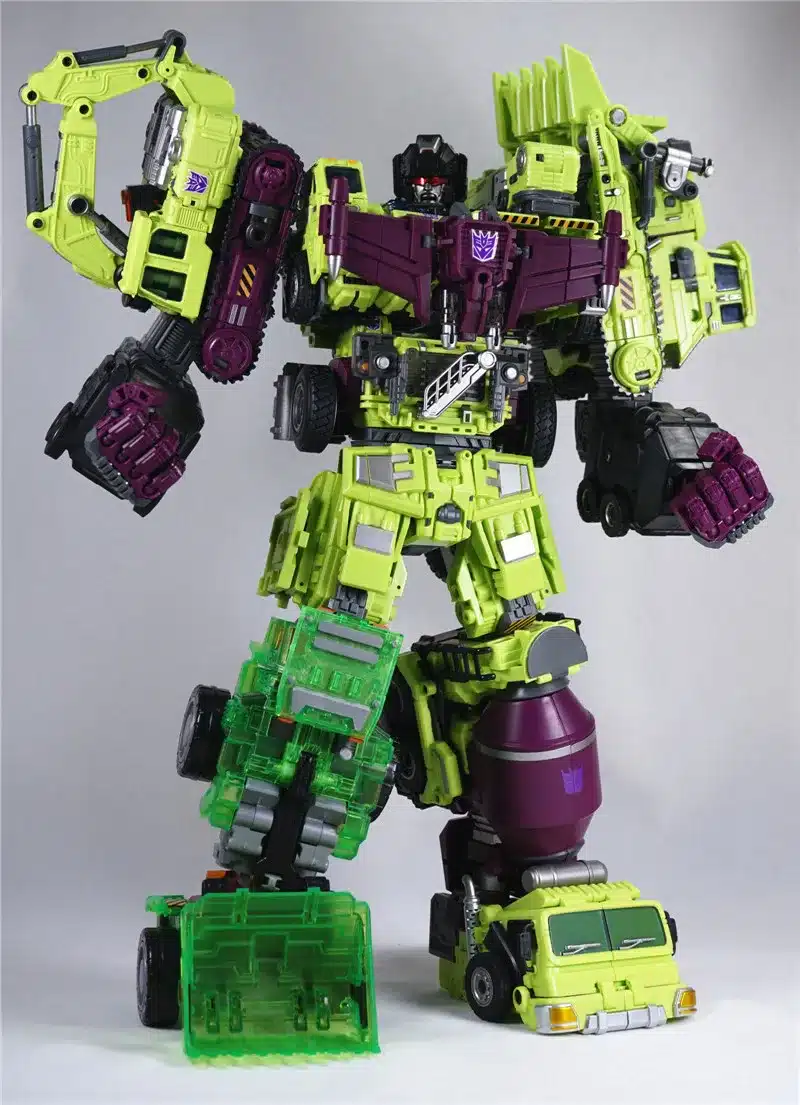 [Yamala] New Transformation Robot Toys Ko Version Gt Scraper Forklift excavator Action Figures Robot Toys 16