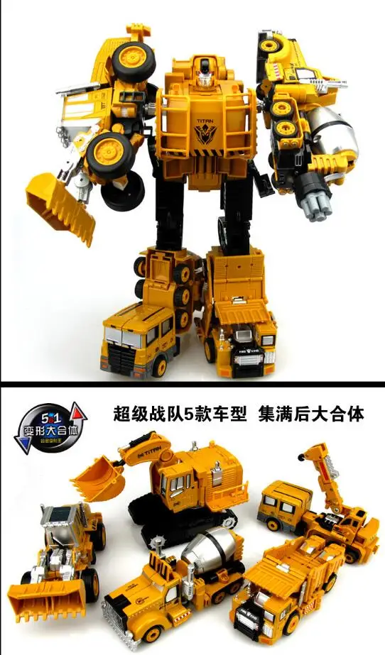 Hot sale Engineering Transformation Car Toy 2 in 1 Metal Alloy Construction Vehicle Truck Assembly Robot Car Kid Toys Boys Gift 27