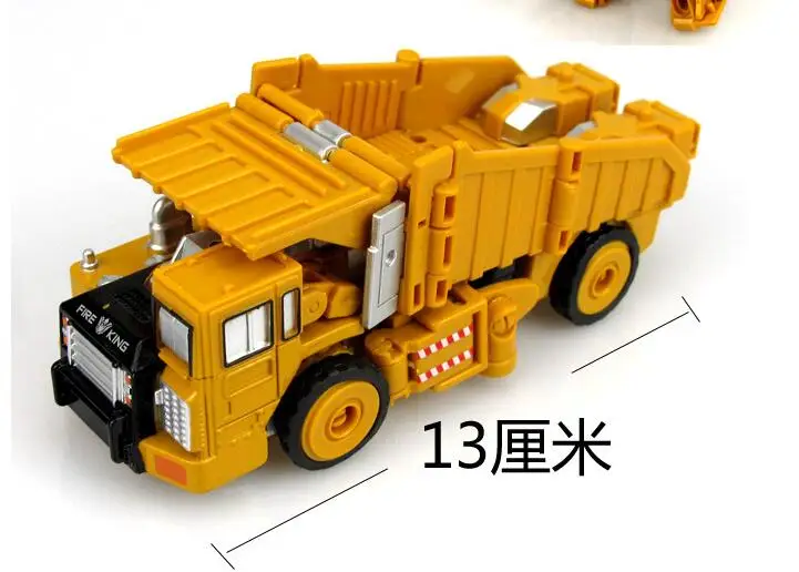 Alloy Engineering Transformation Robot Car Deformation Toy 2 in 1 Metal Alloy Construction Vehicle Truck Assembly Robot Kid Toys 15