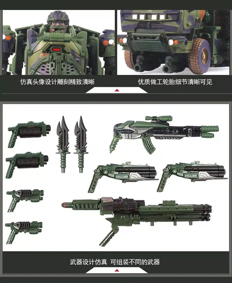 2017 Anime transformation 5 Toys Robot Car Action Figure Galvatron Hound Drift Crosshairs Brinquedos Kids Toys Gifts 13
