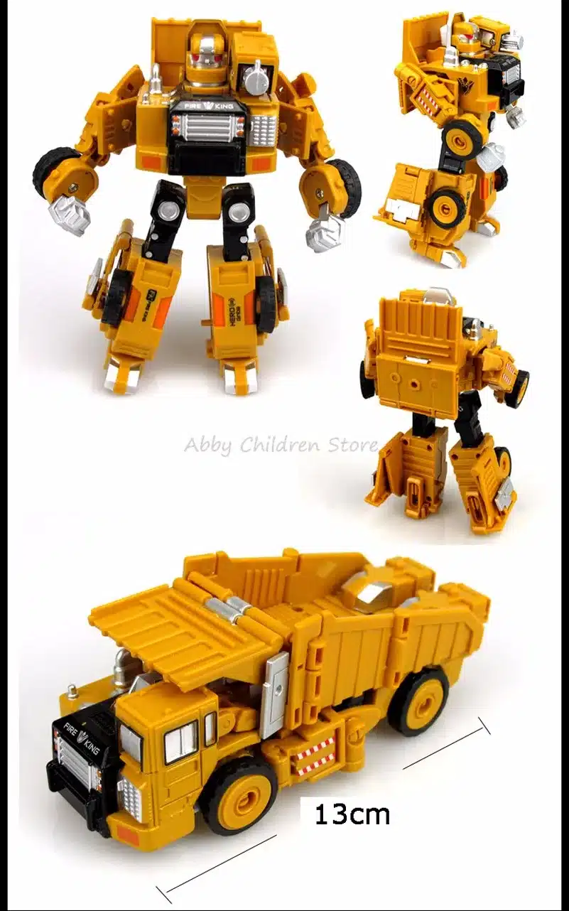 Engineering Transportation Car Transformation Toy 2 in 1 Metal Alloy Construction Vehicle Truck Assembly Excavator Oyuncak 14