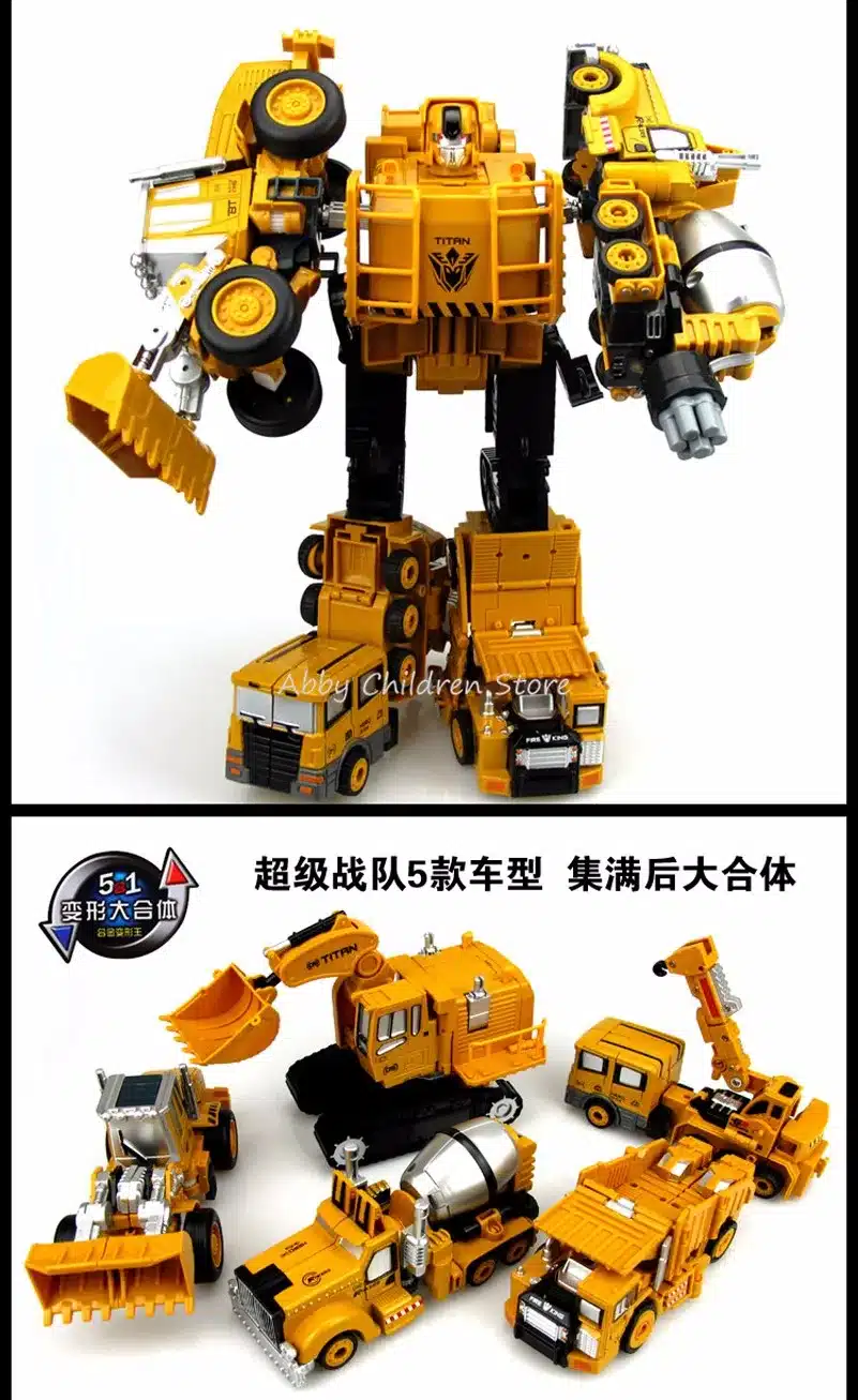 Engineering Transportation Car Transformation Toy 2 in 1 Metal Alloy Construction Vehicle Truck Assembly Excavator Oyuncak 19