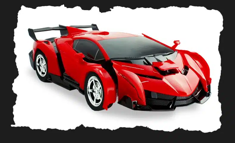 2In1 RC Car Sports Car Transformation Robots Models Remote Control Deformation Car RC fighting toy KidsChildren's Birthday GiFT 3