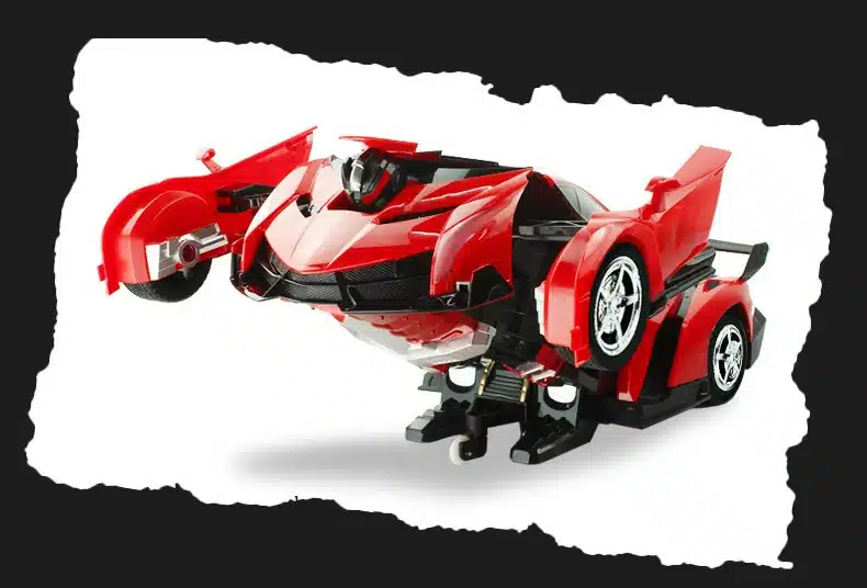 2In1 RC Car Sports Car Transformation Robots Models Remote Control Deformation Car RC fighting toy KidsChildren's Birthday GiFT 4