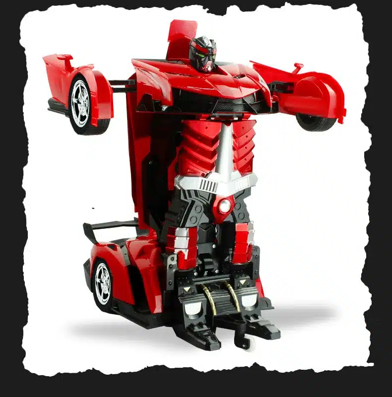2In1 RC Car Sports Car Transformation Robots Models Remote Control Deformation Car RC fighting toy KidsChildren's Birthday GiFT 5