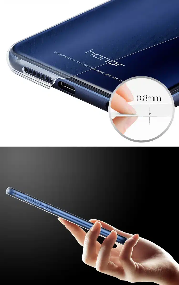 Huawei Honor 9 case Huawei Honor9 cover silicon clear soft back mofi ultra thin 5.15" Huawei Honor 9 cover Huawei Honor 9 case 9