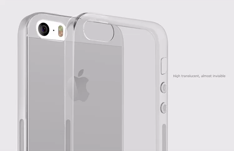 TPU Transparent soft case for Apple iphone SE 5 5S 5E 5SE NILLKIN Nature Series Luxury brand back cover with retailed package 11