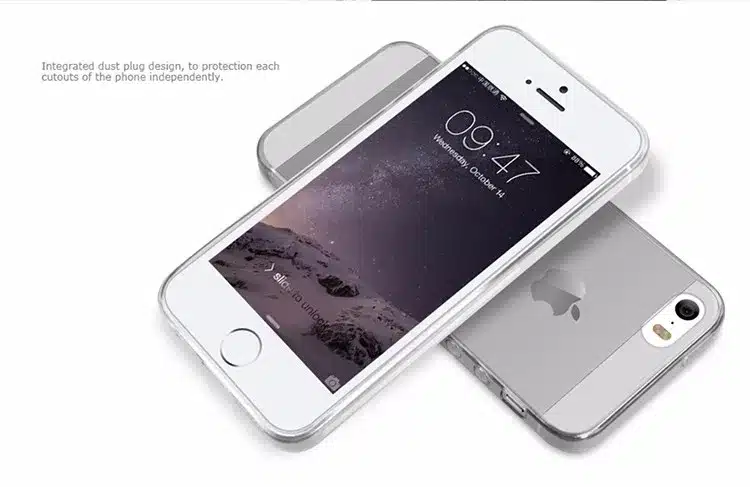 TPU Transparent soft case for Apple iphone SE 5 5S 5E 5SE NILLKIN Nature Series Luxury brand back cover with retailed package 16