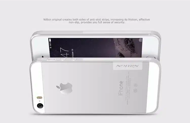 TPU Transparent soft case for Apple iphone SE 5 5S 5E 5SE NILLKIN Nature Series Luxury brand back cover with retailed package 20